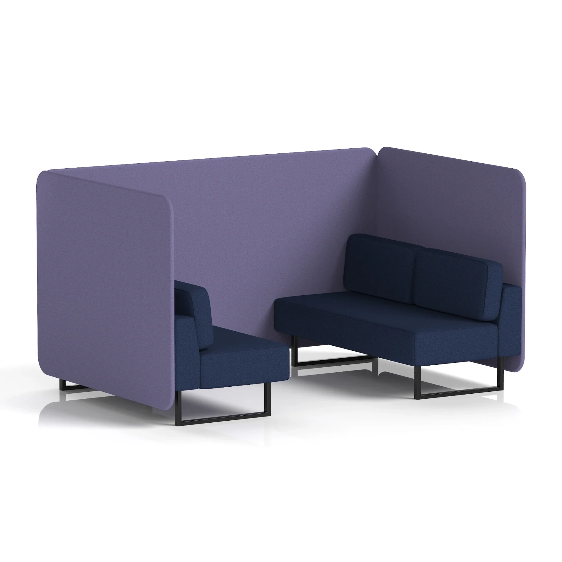 Brixworth Acoustic Office Privacy Bench Booth