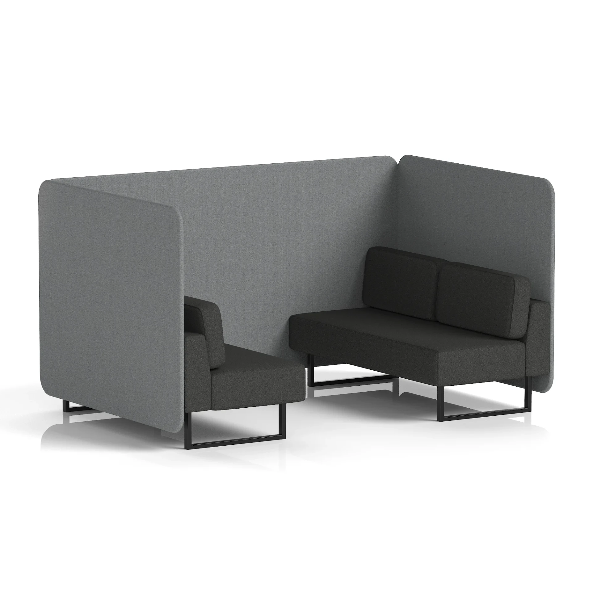 Brixworth Acoustic Office Privacy Bench Booth