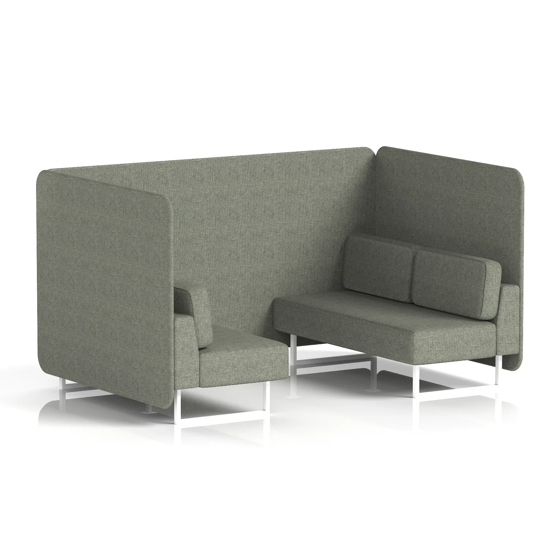 Brixworth Acoustic Office Privacy Bench Booth