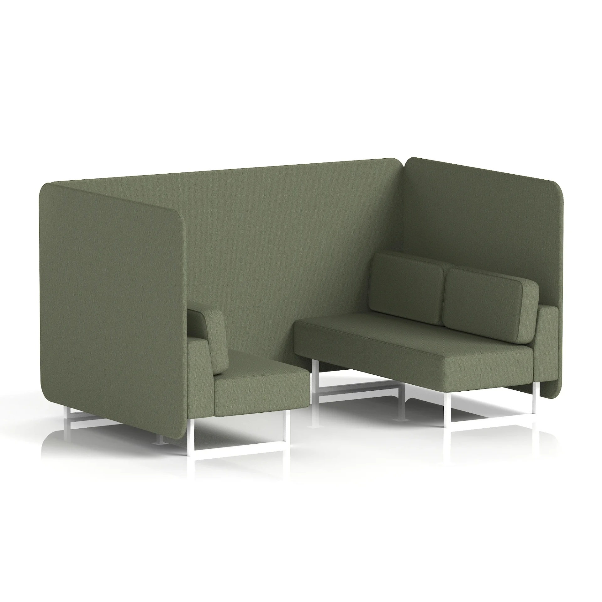 Brixworth Acoustic Office Privacy Bench Booth