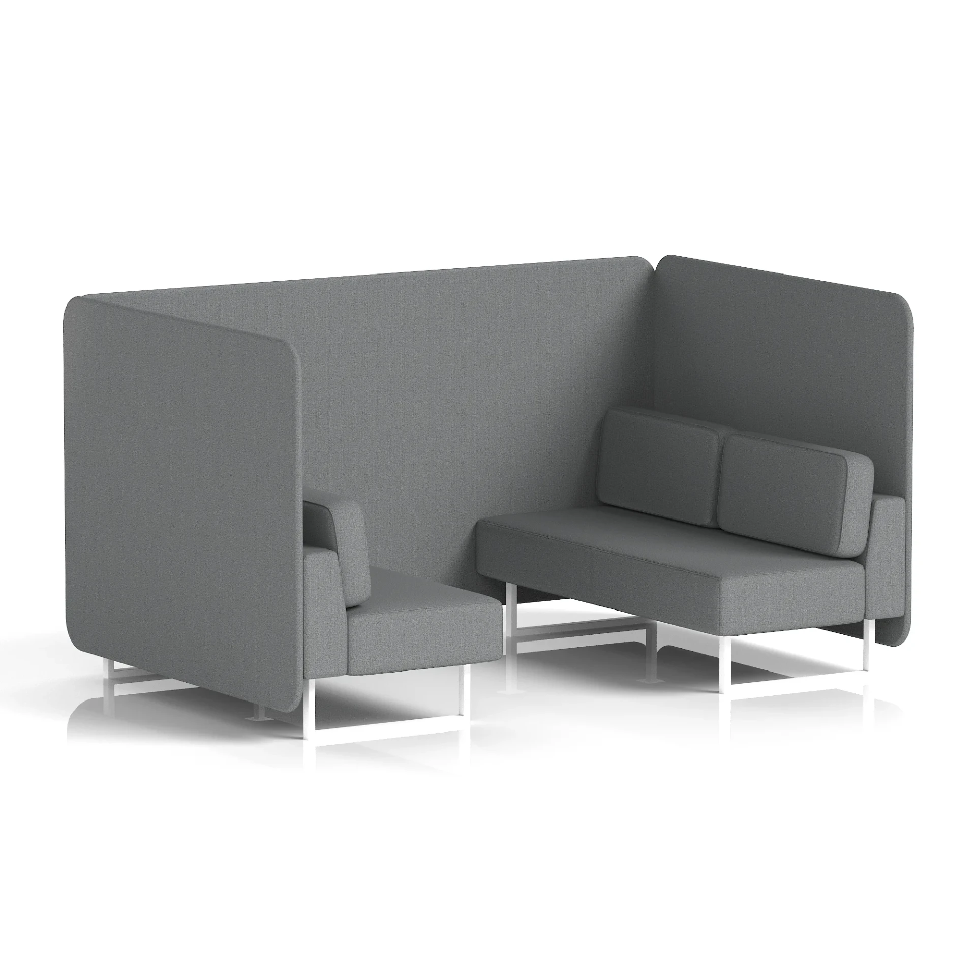 Brixworth Acoustic Office Privacy Bench Booth