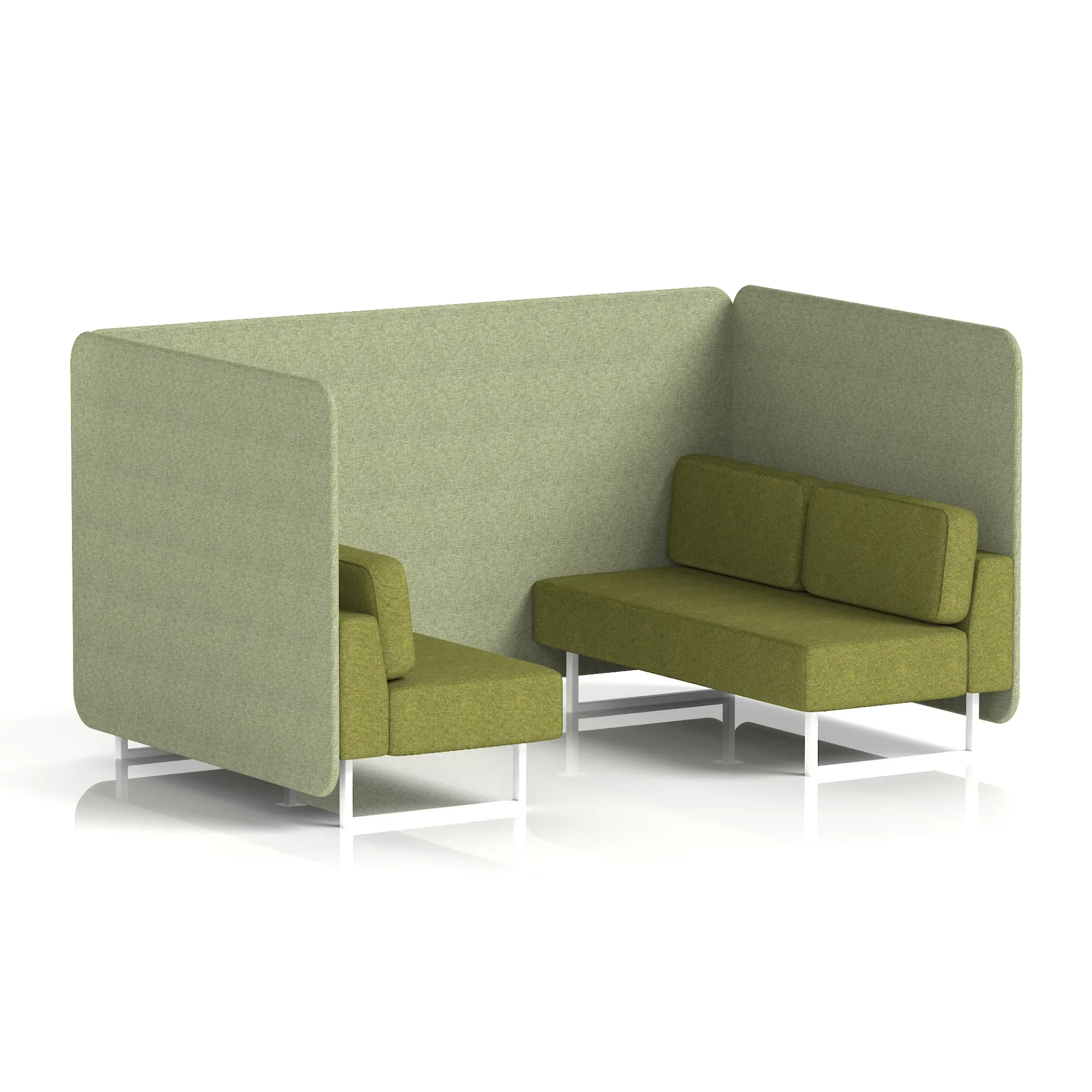 Brixworth Acoustic Office Privacy Bench Booth