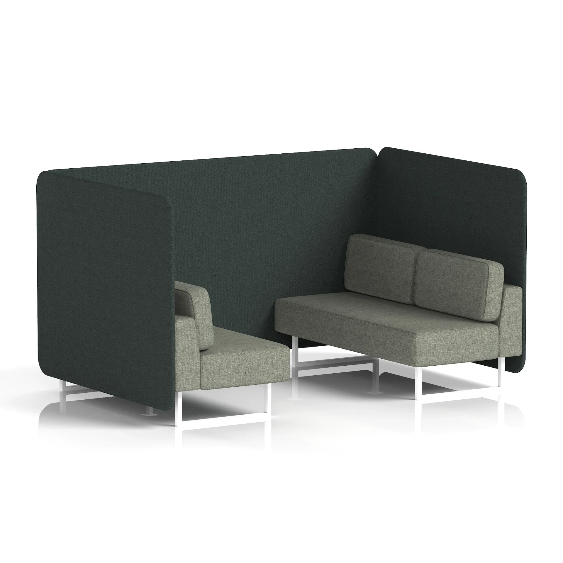 Brixworth Acoustic Office Privacy Bench Booth