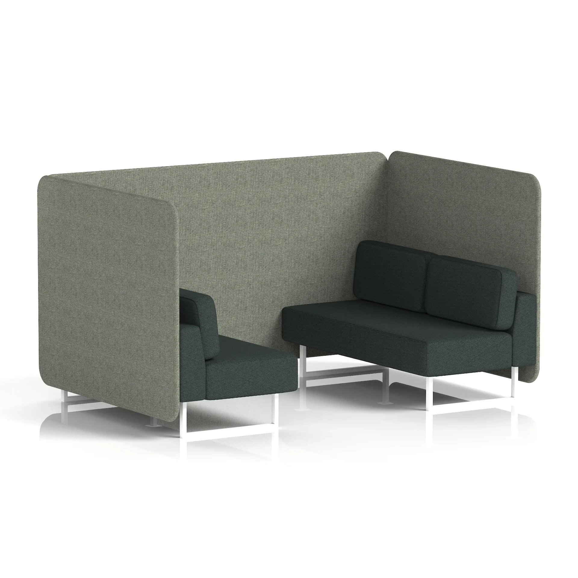 Brixworth Acoustic Office Privacy Bench Booth