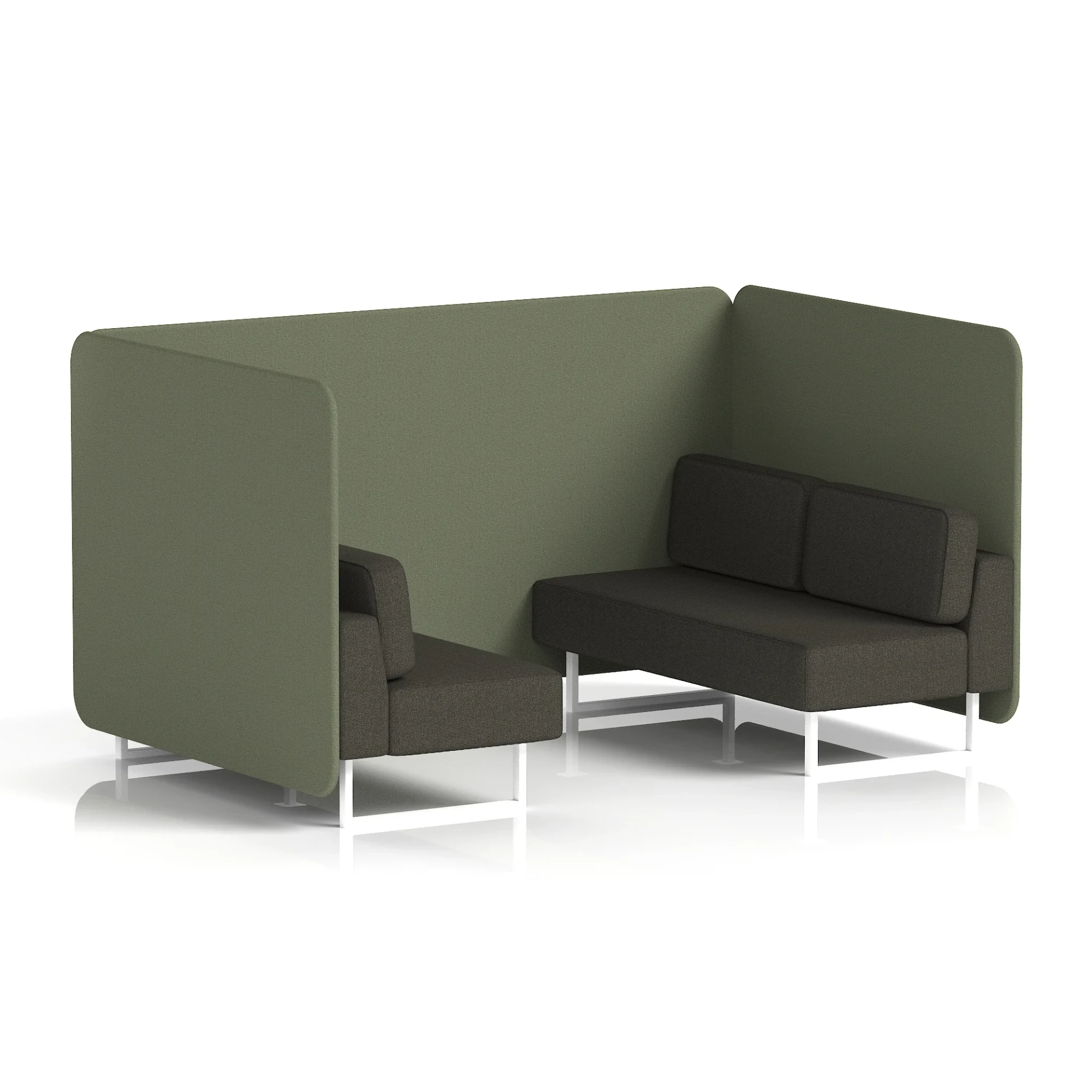 Brixworth Acoustic Office Privacy Bench Booth