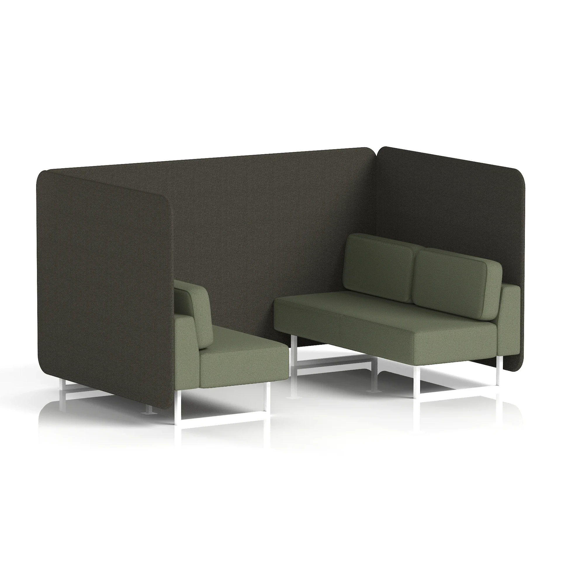 Brixworth Acoustic Office Privacy Bench Booth