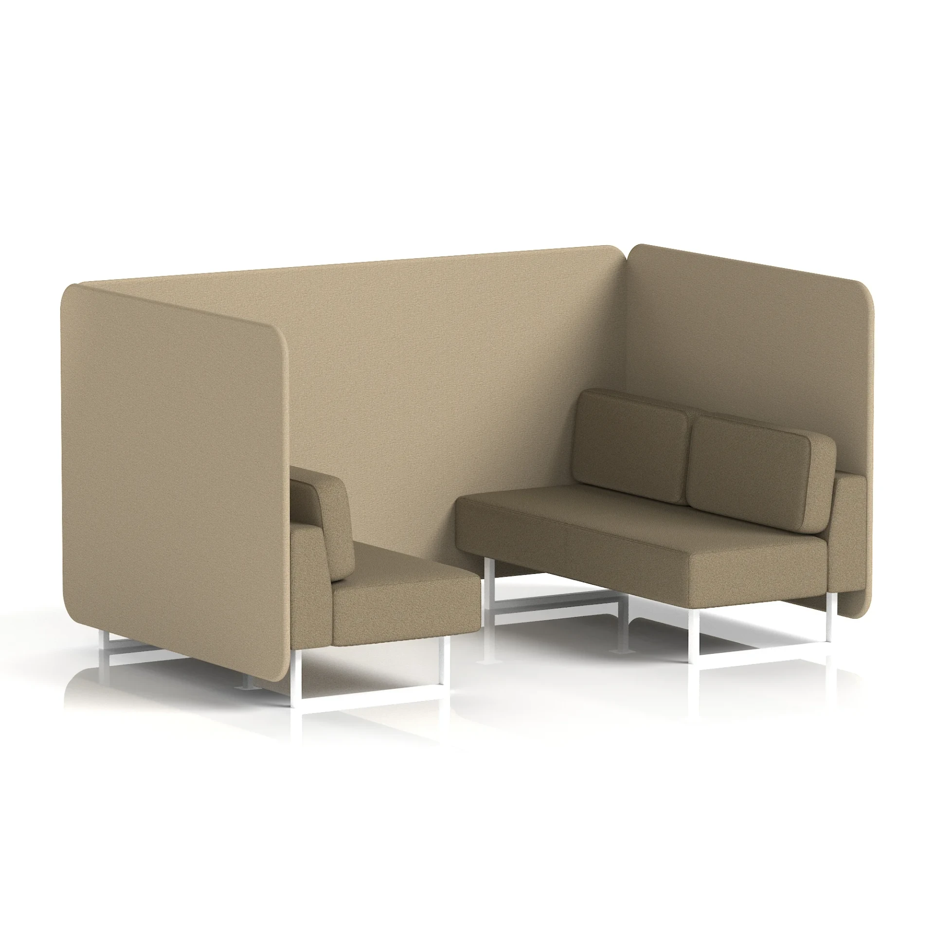 Brixworth Acoustic Office Privacy Bench Booth