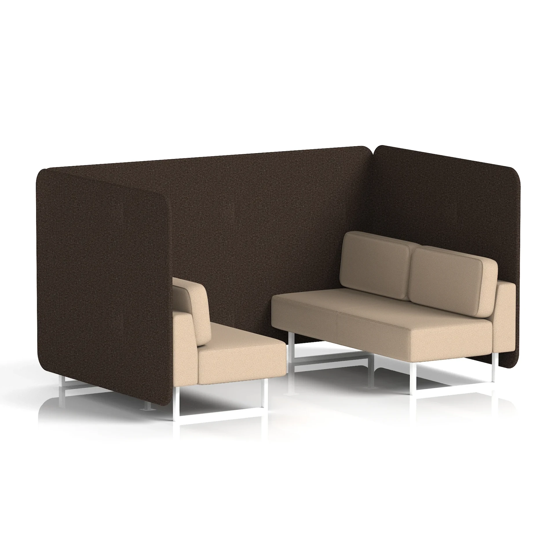 Brixworth Acoustic Office Privacy Bench Booth