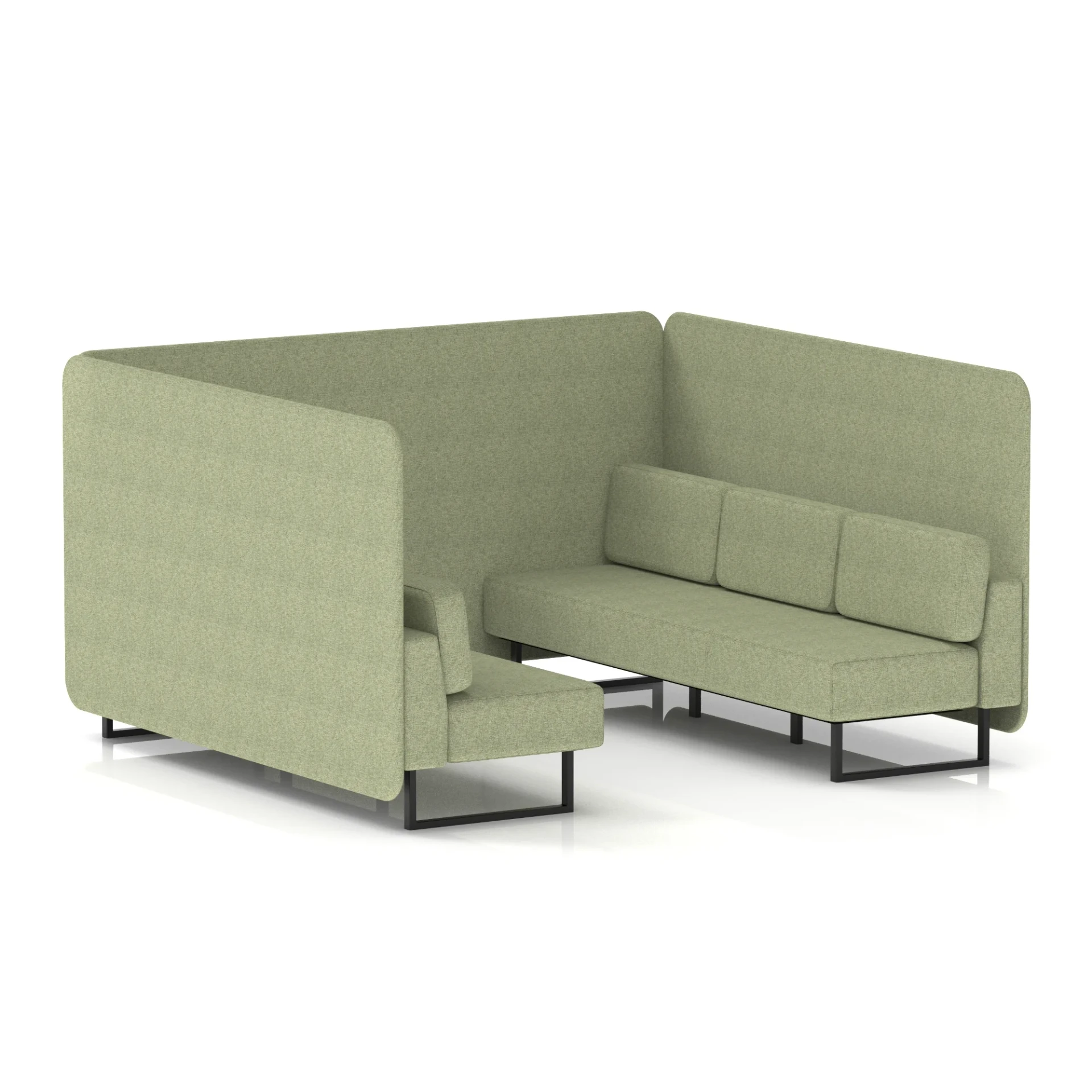Brixworth Acoustic Office Privacy Bench Booth