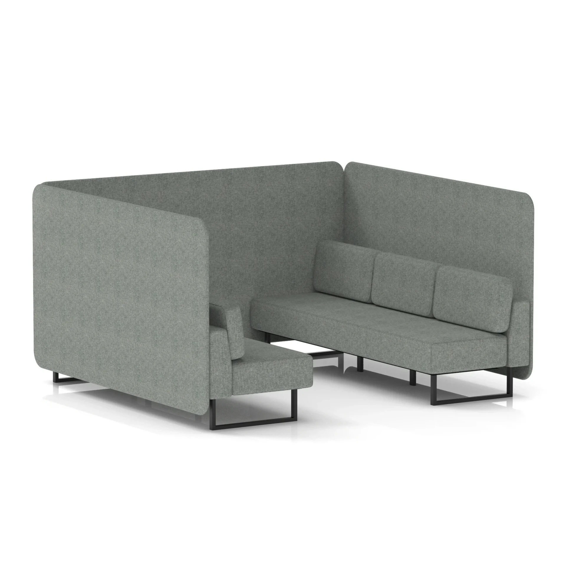 Brixworth Acoustic Office Privacy Bench Booth