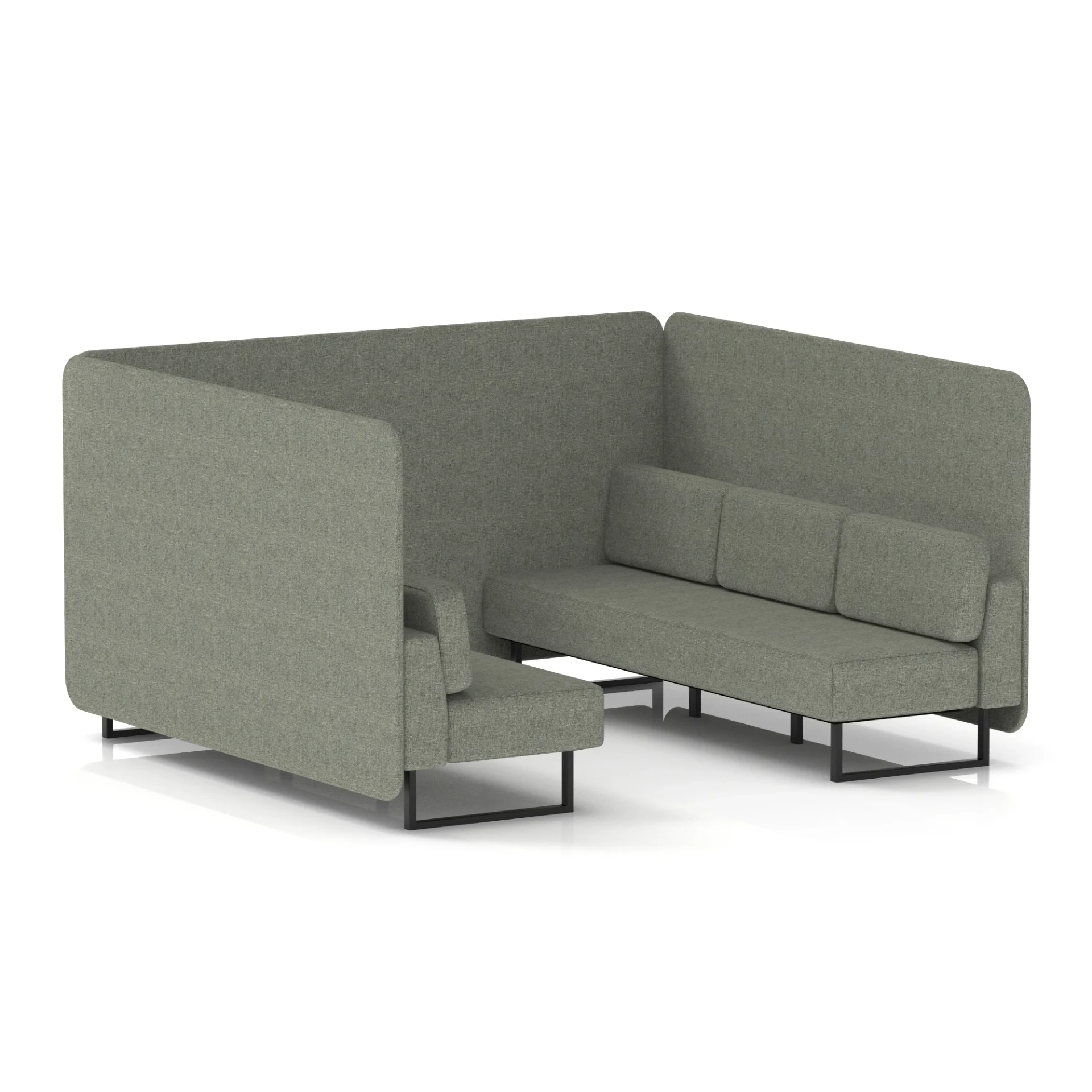 Brixworth Acoustic Office Privacy Bench Booth