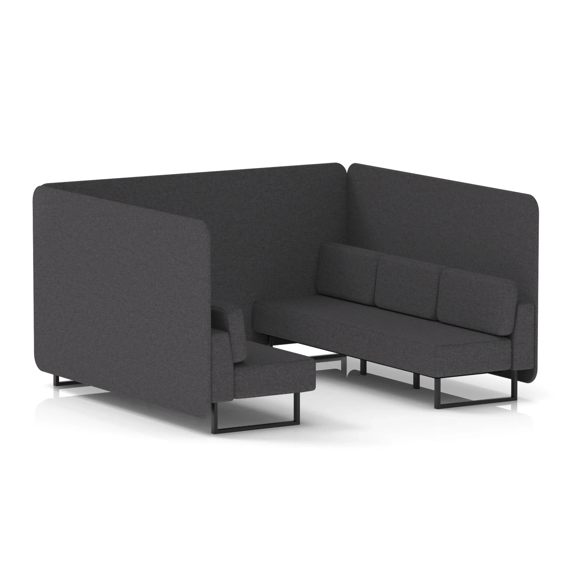 Brixworth Acoustic Office Privacy Bench Booth