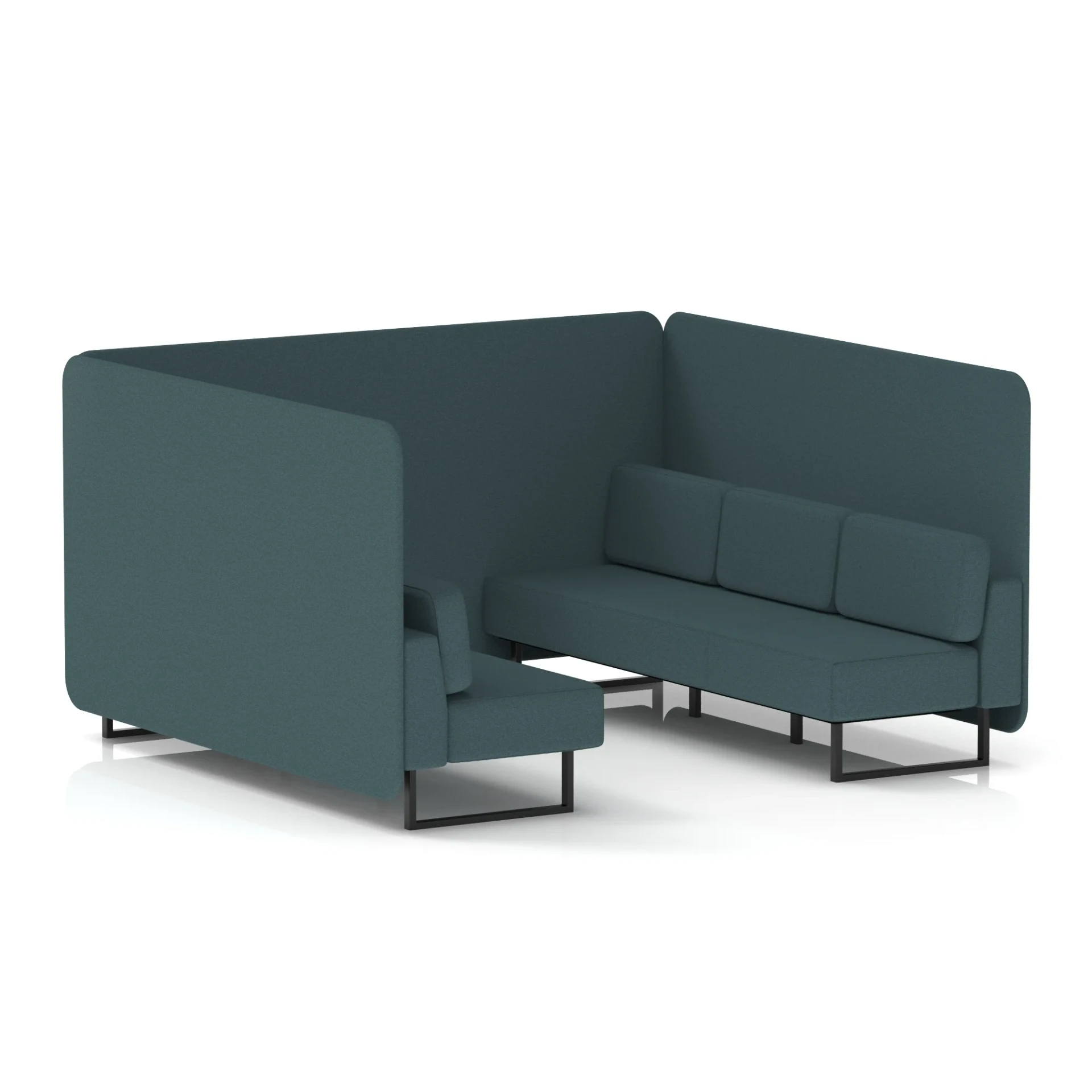 Brixworth Acoustic Office Privacy Bench Booth
