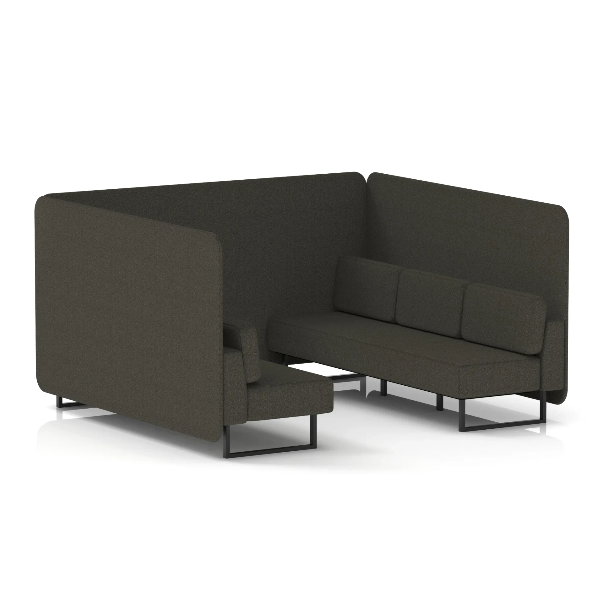 Brixworth Acoustic Office Privacy Bench Booth