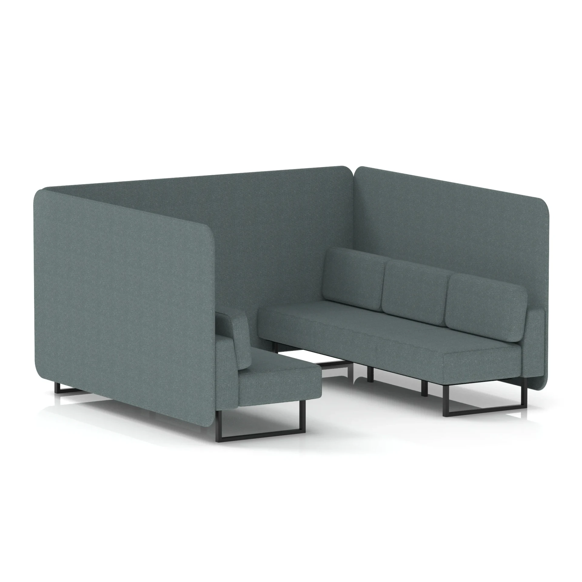Brixworth Acoustic Office Privacy Bench Booth