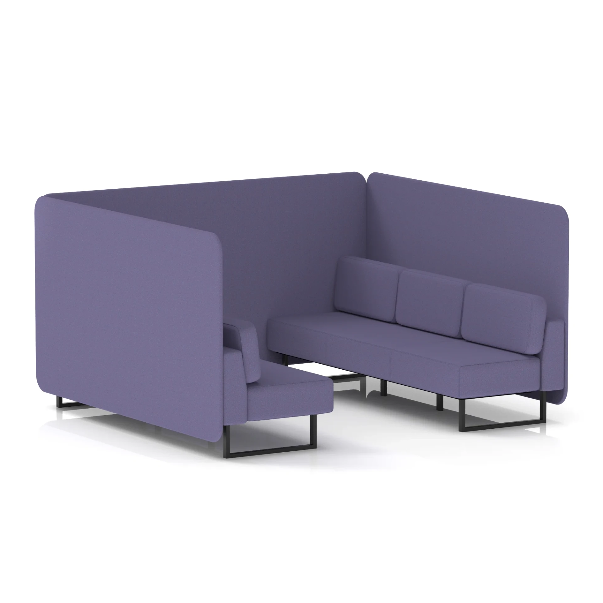 Brixworth Acoustic Office Privacy Bench Booth