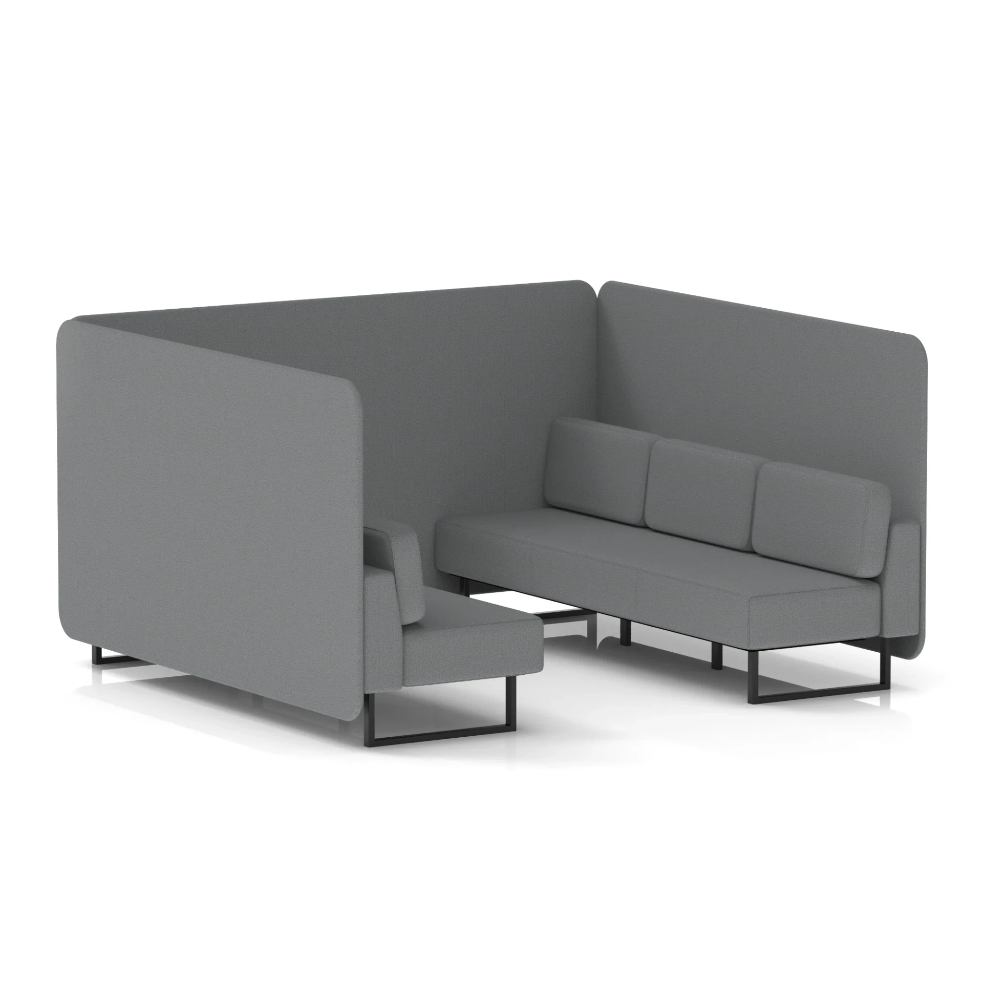 Brixworth Acoustic Office Privacy Bench Booth