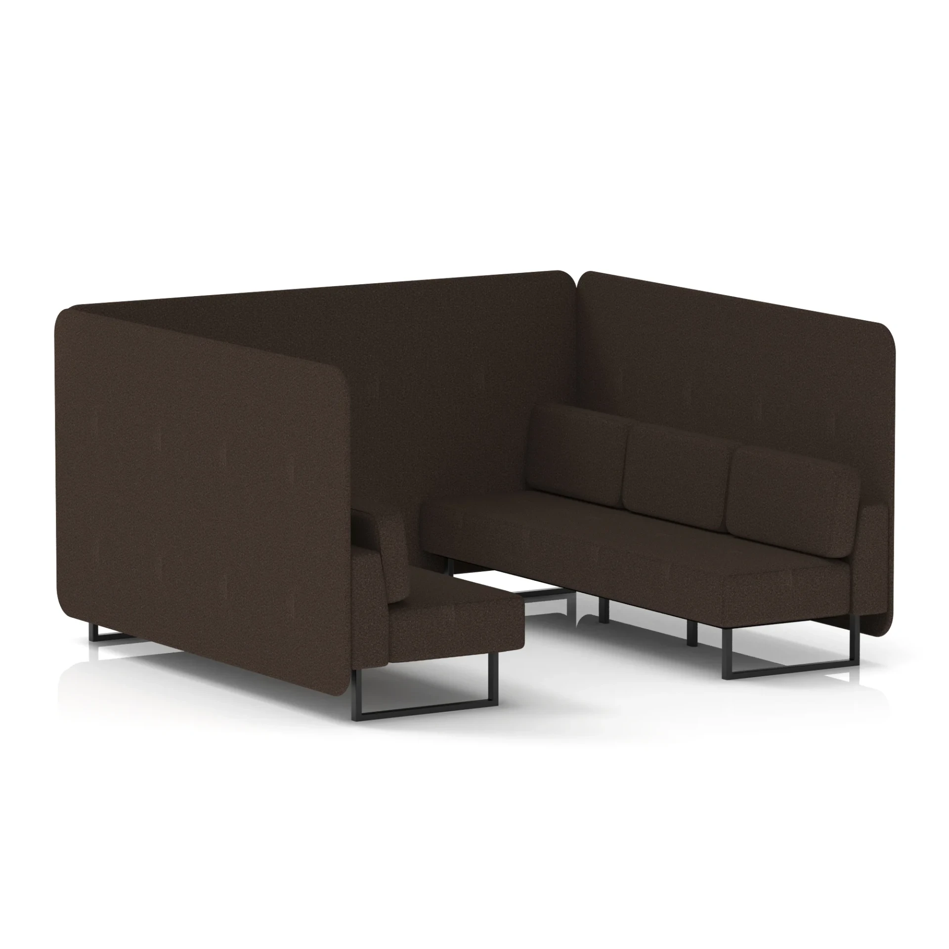 Brixworth Acoustic Office Privacy Bench Booth