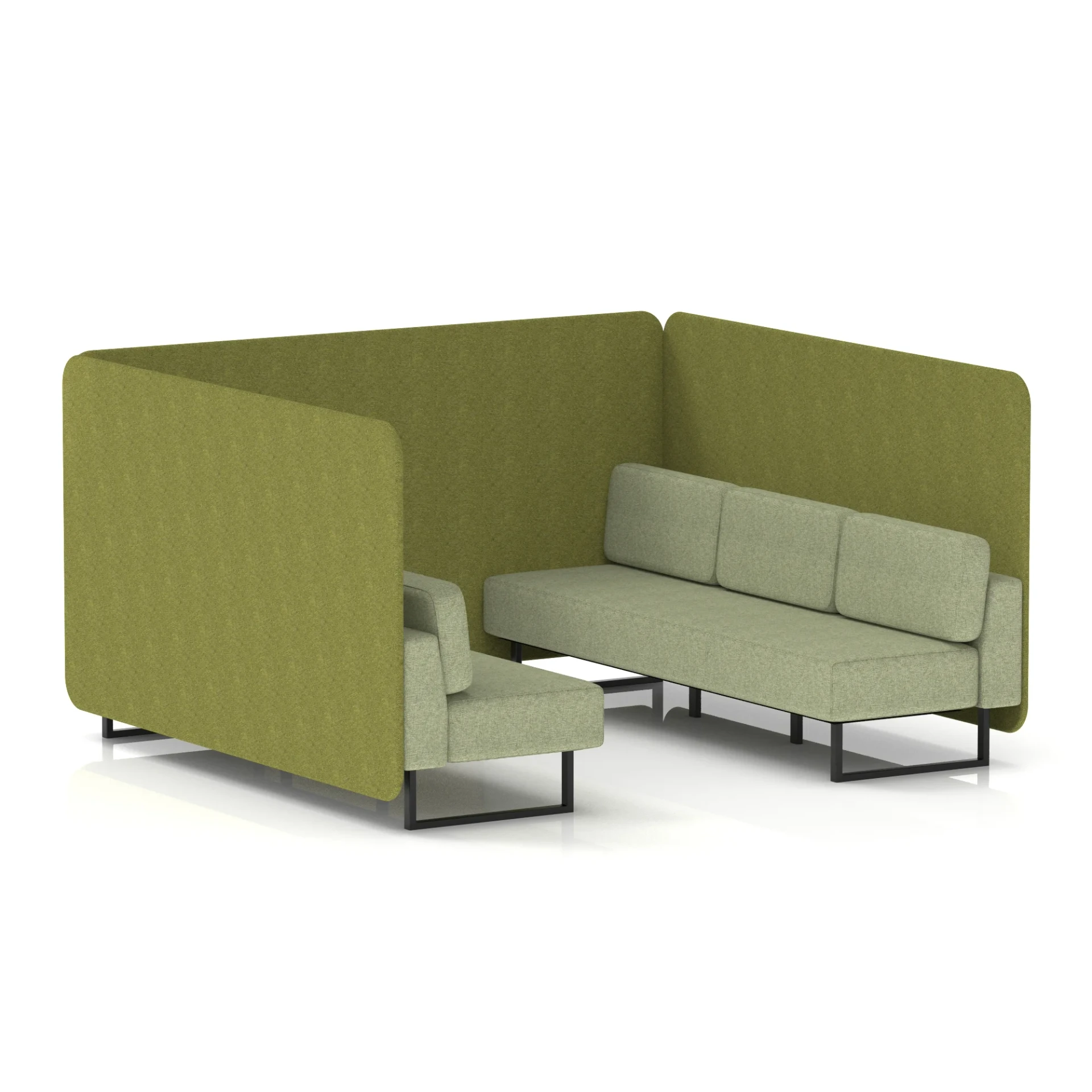 Brixworth Acoustic Office Privacy Bench Booth