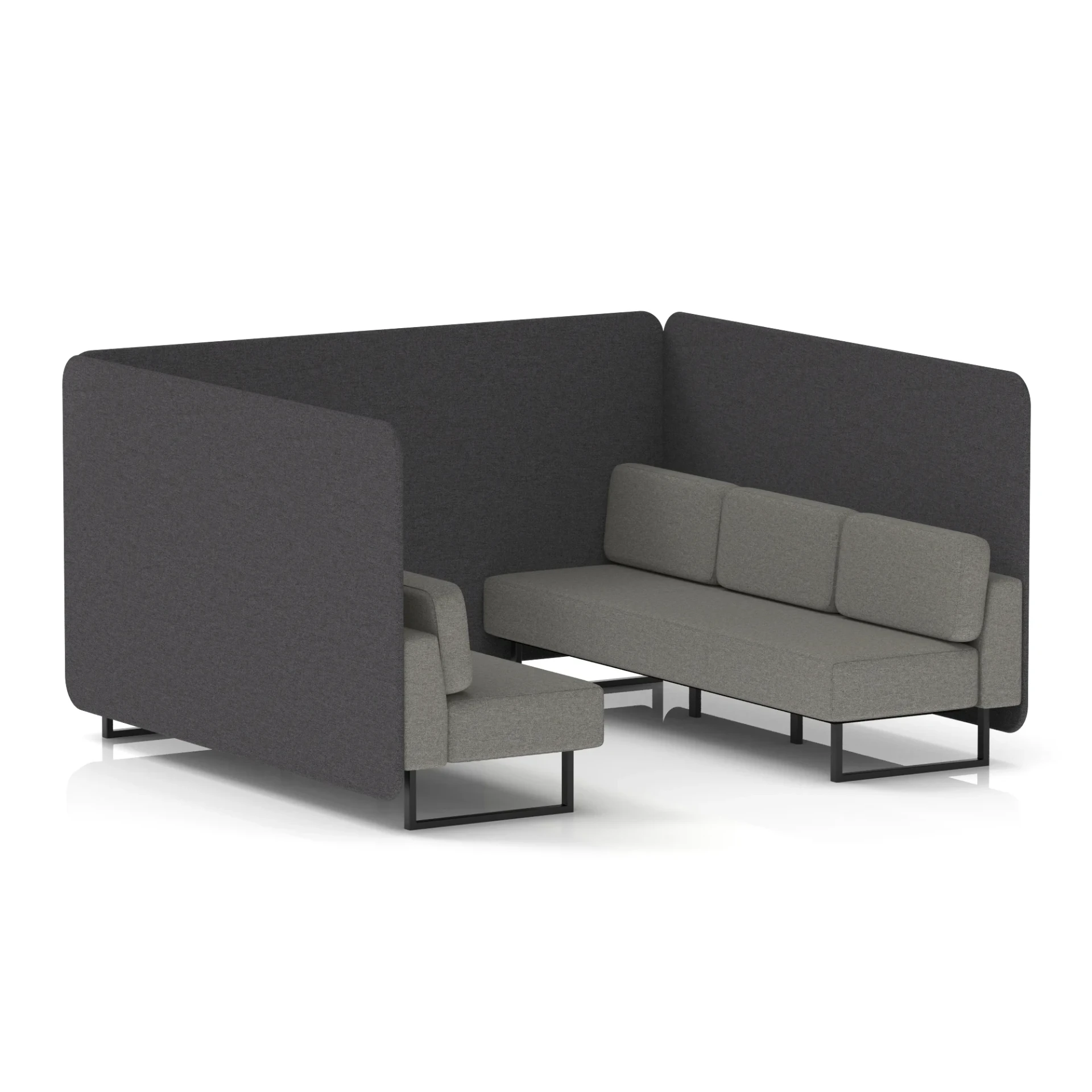 Brixworth Acoustic Office Privacy Bench Booth