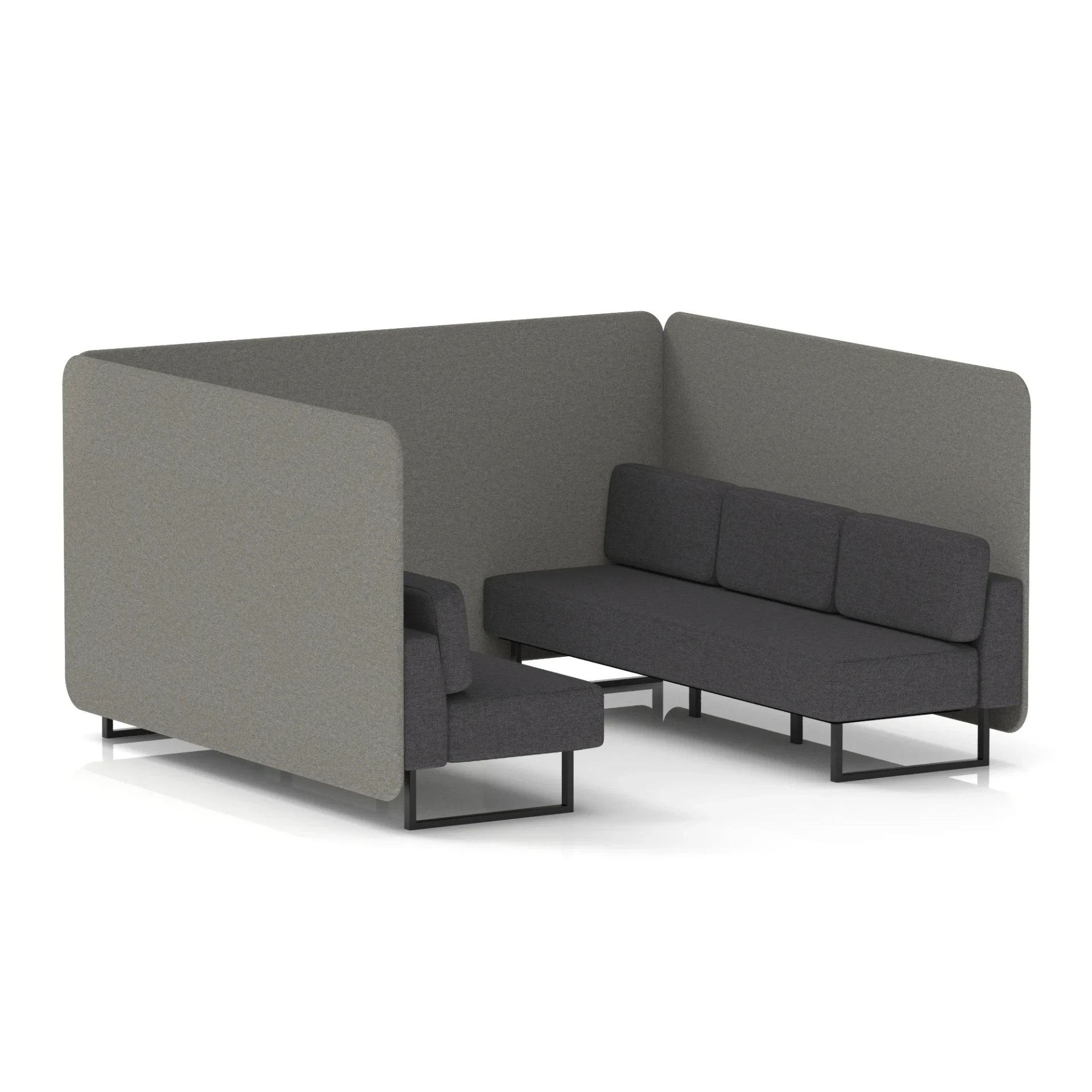 Brixworth Acoustic Office Privacy Bench Booth