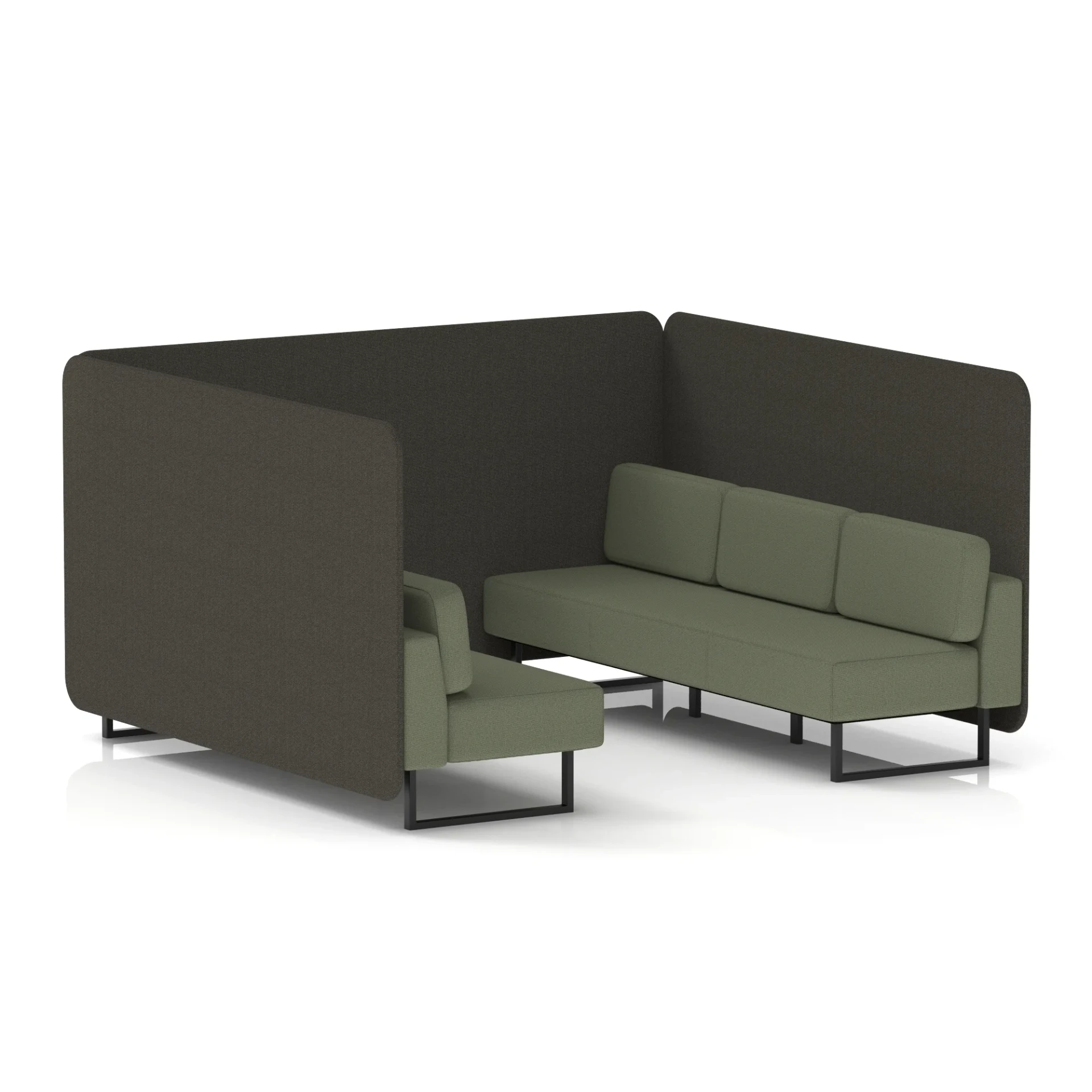 Brixworth Acoustic Office Privacy Bench Booth