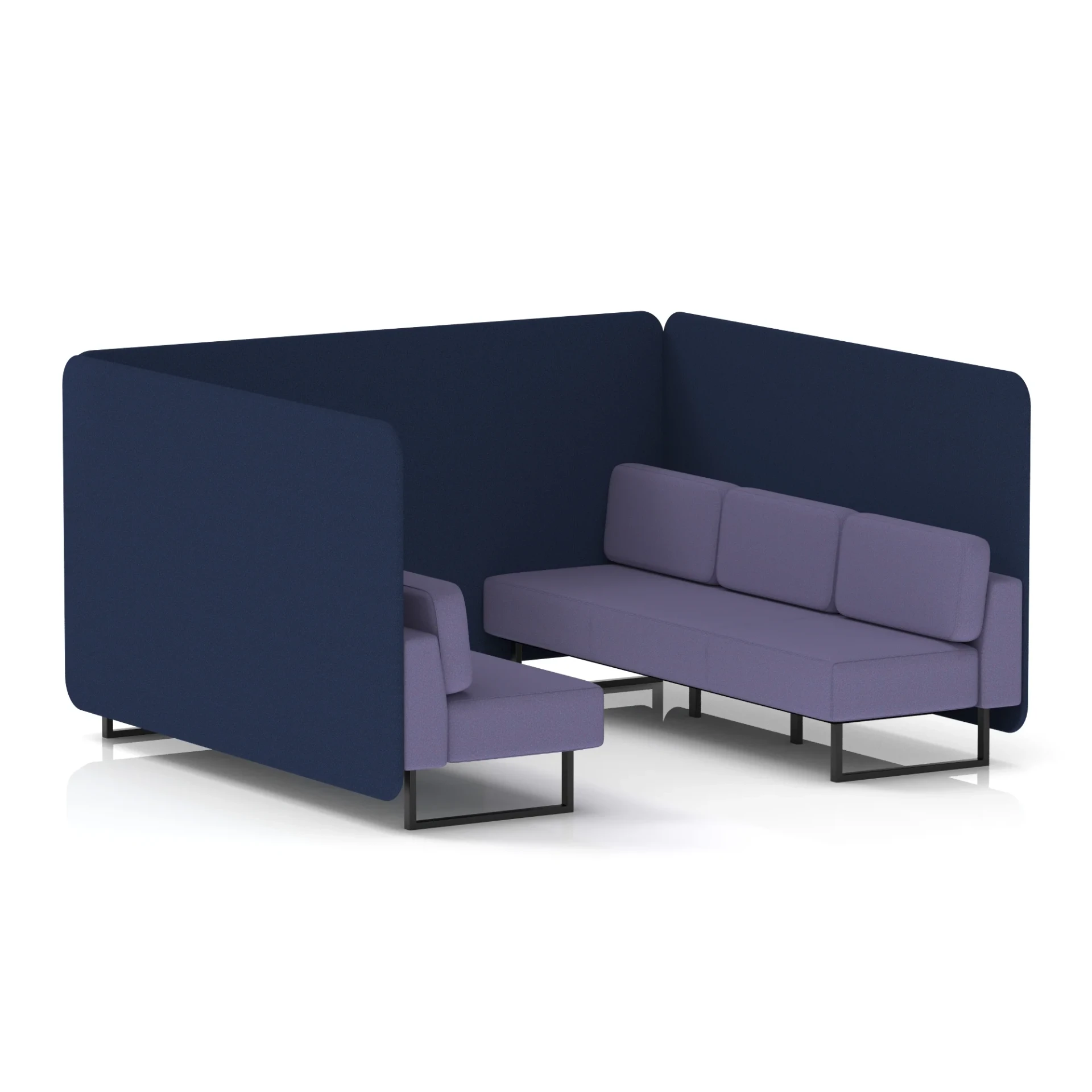 Brixworth Acoustic Office Privacy Bench Booth