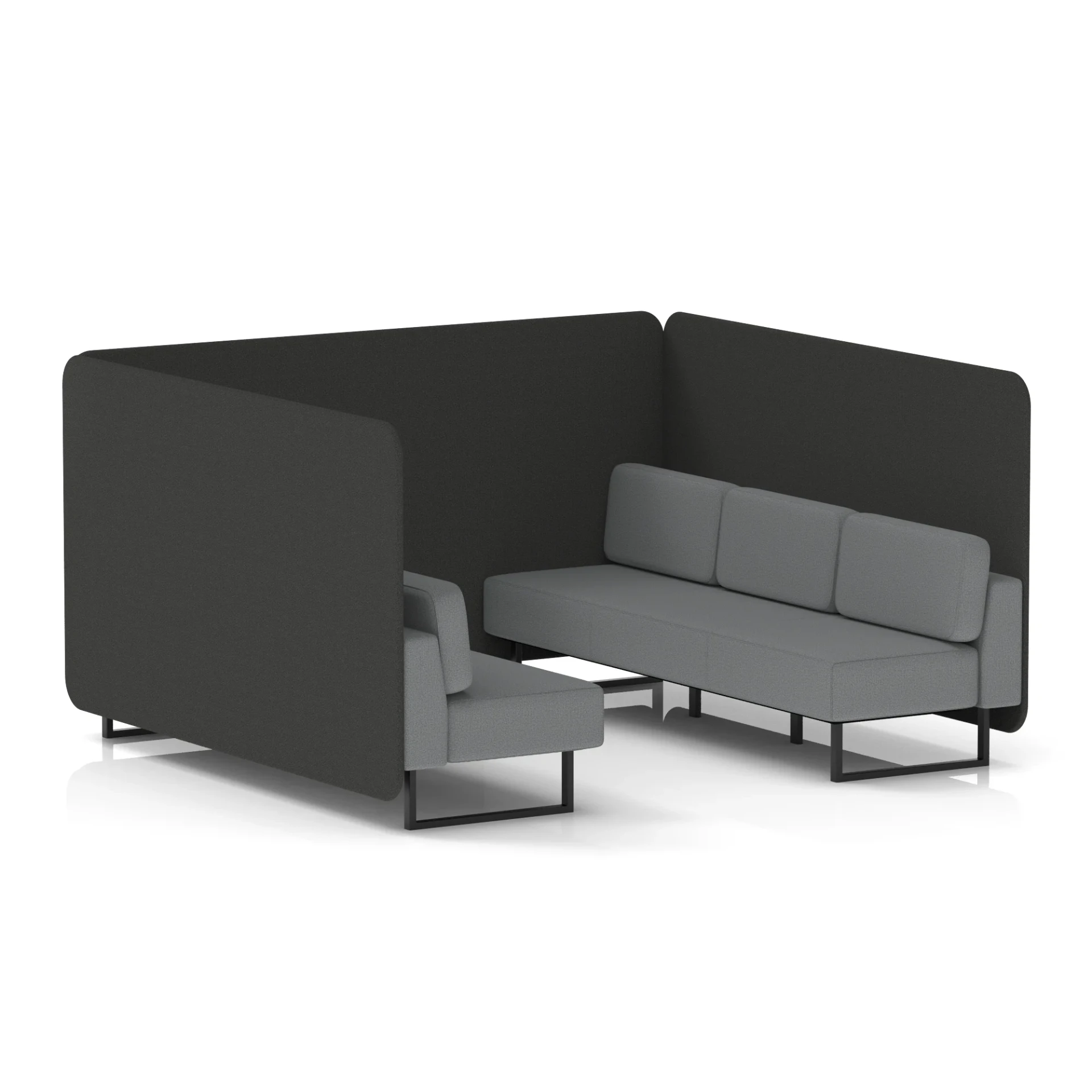 Brixworth Acoustic Office Privacy Bench Booth
