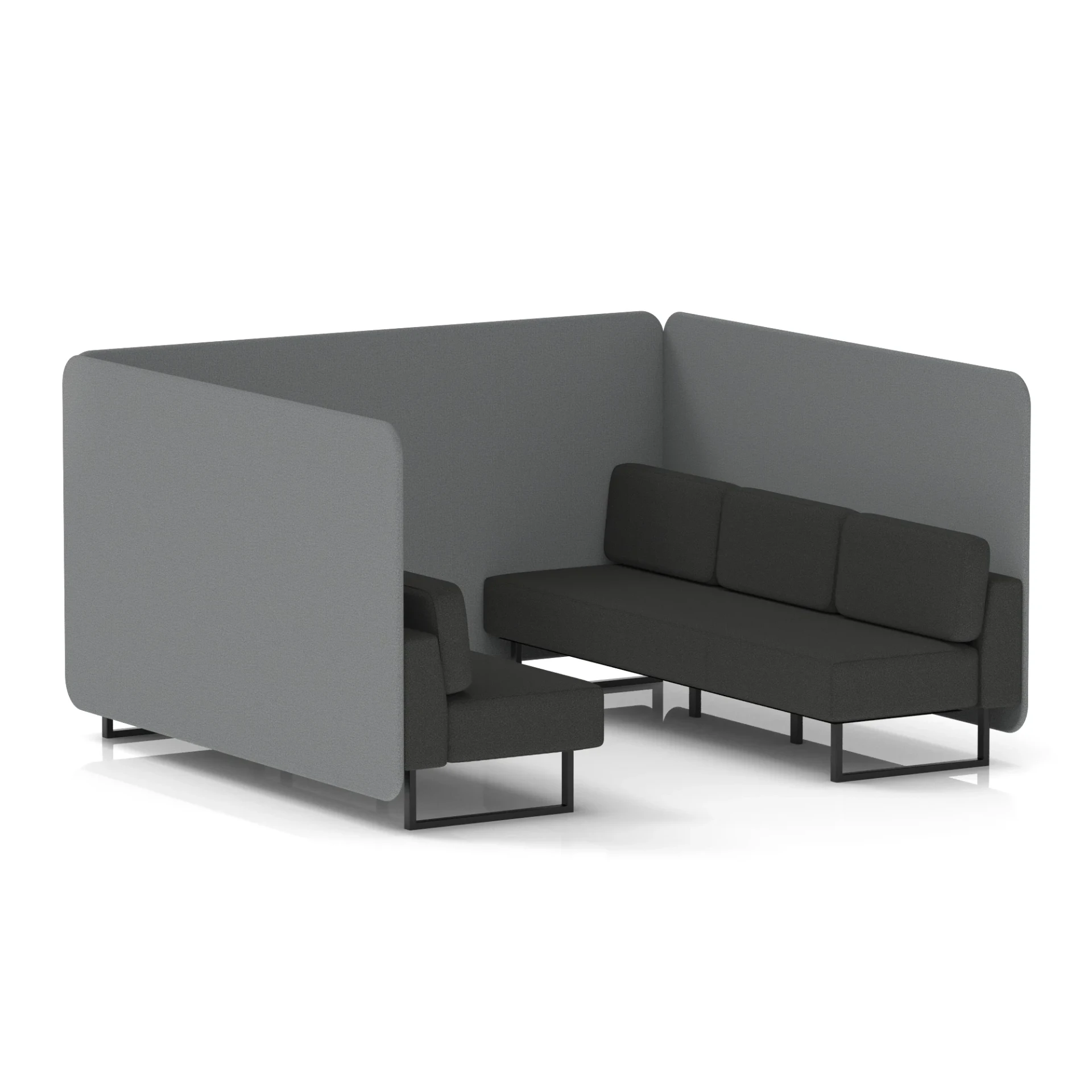Brixworth Acoustic Office Privacy Bench Booth
