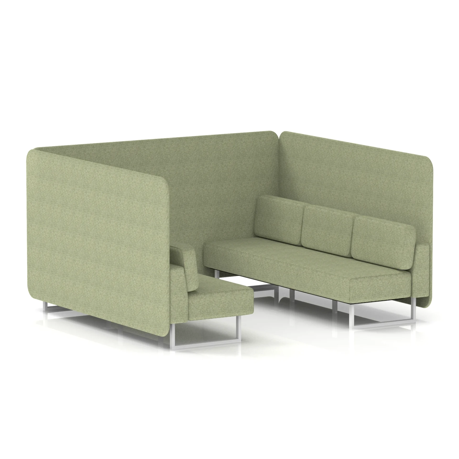 Brixworth Acoustic Office Privacy Bench Booth