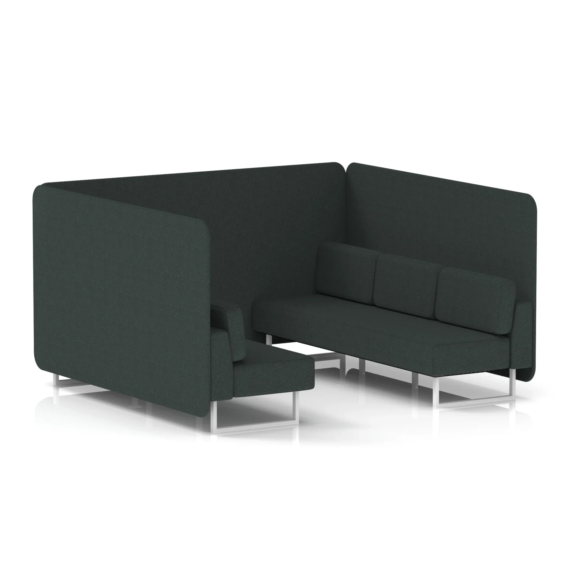 Brixworth Acoustic Office Privacy Bench Booth