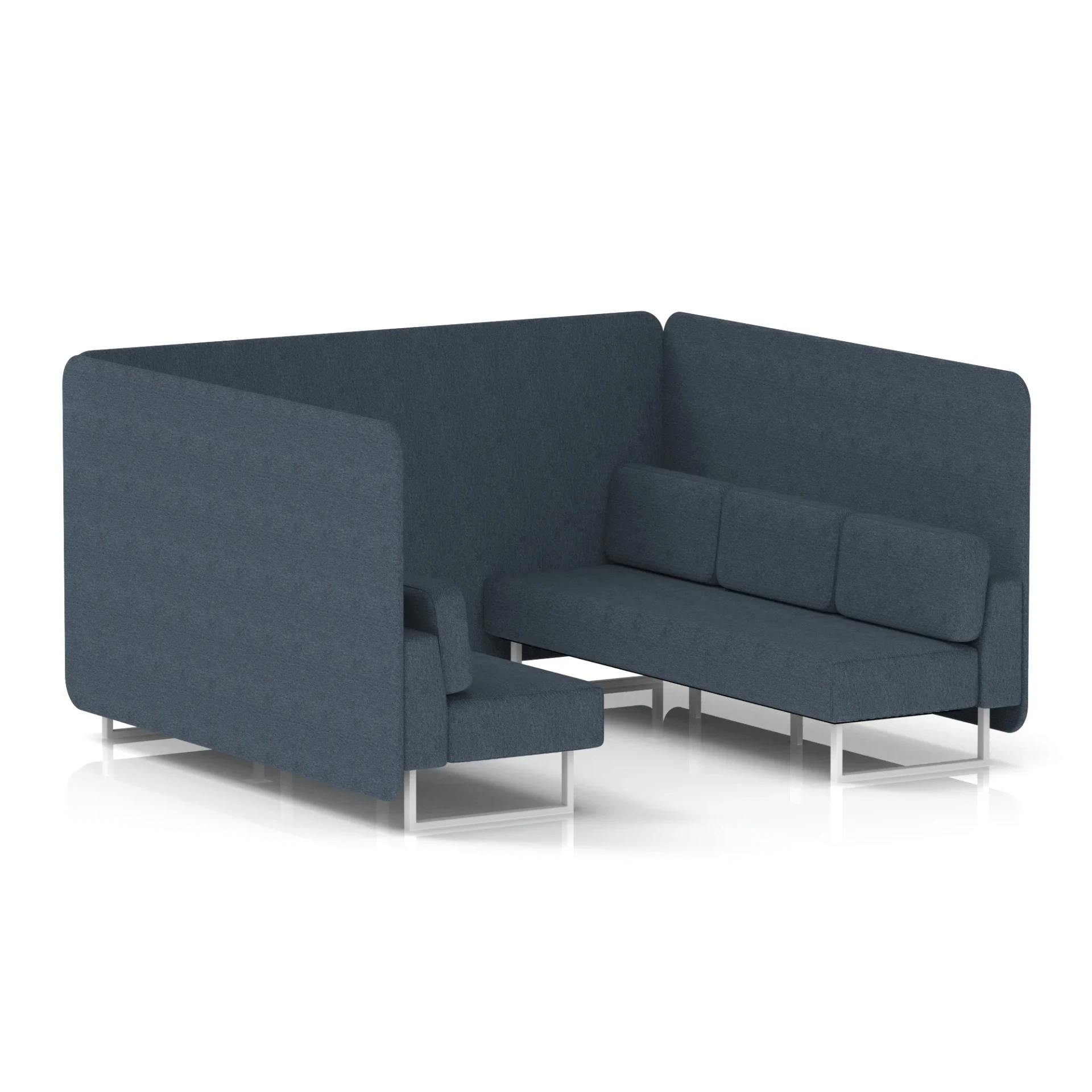 Brixworth Acoustic Office Privacy Bench Booth