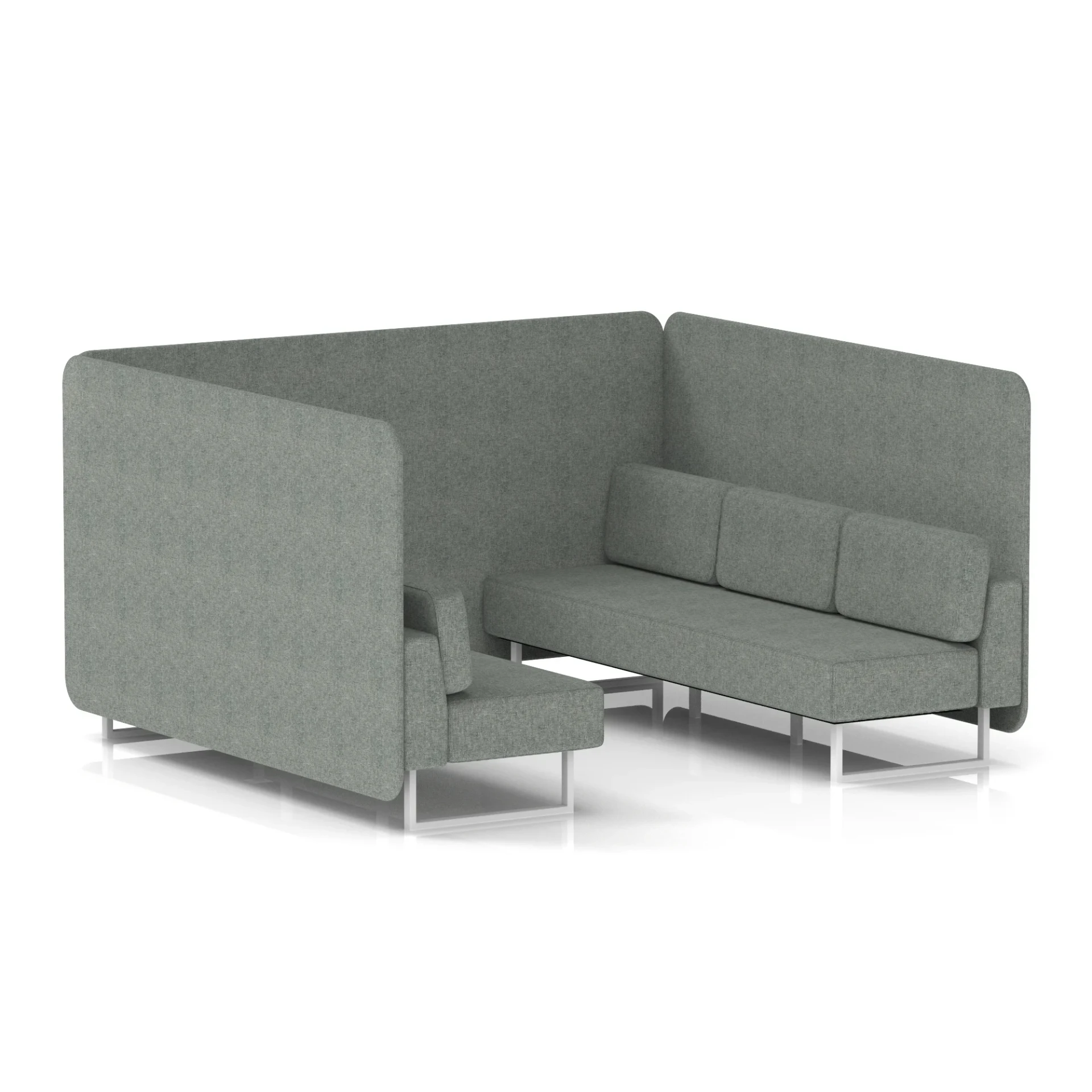 Brixworth Acoustic Office Privacy Bench Booth