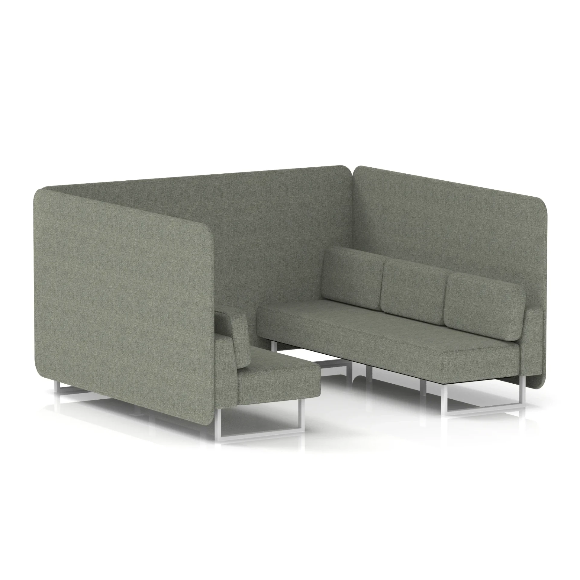 Brixworth Acoustic Office Privacy Bench Booth