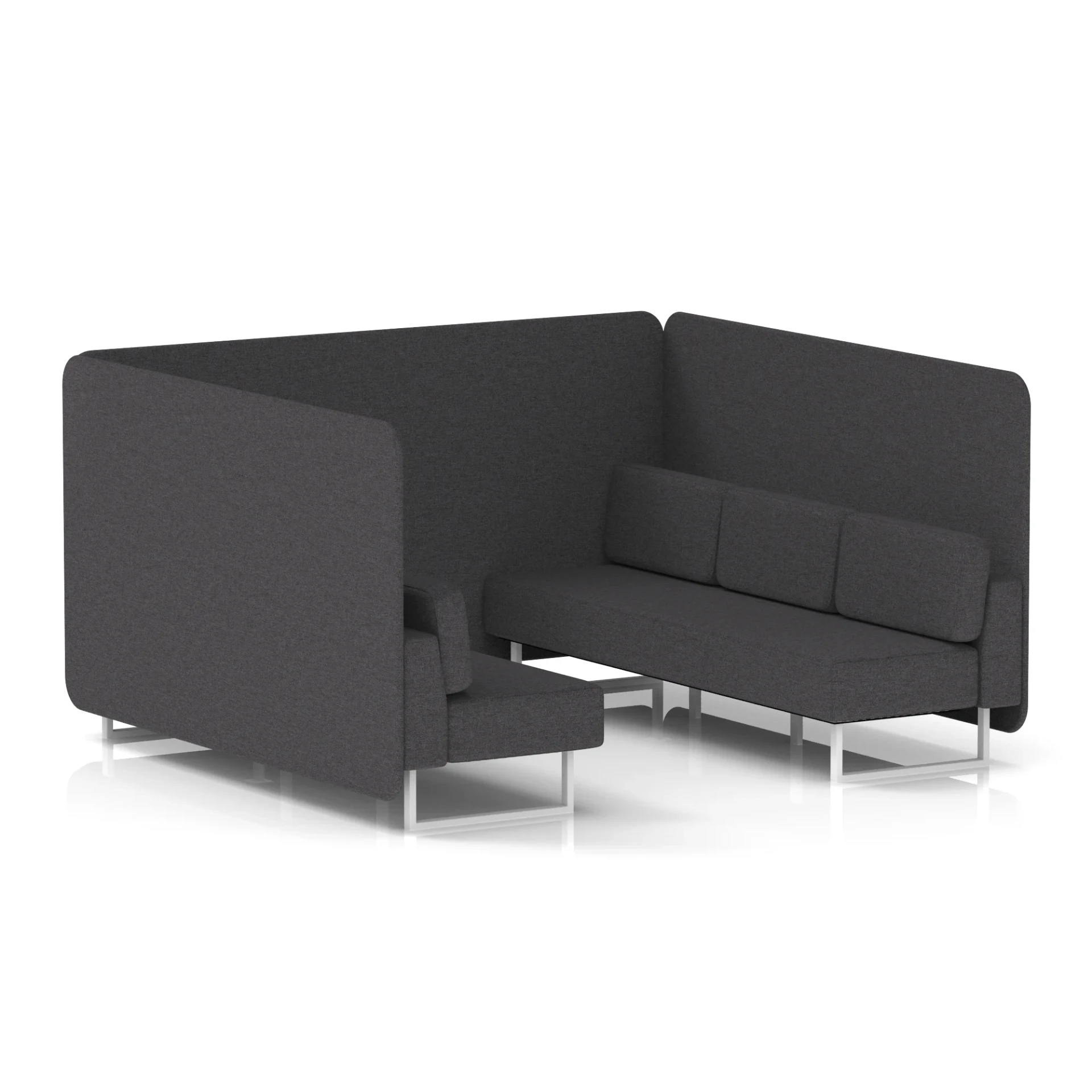 Brixworth Acoustic Office Privacy Bench Booth