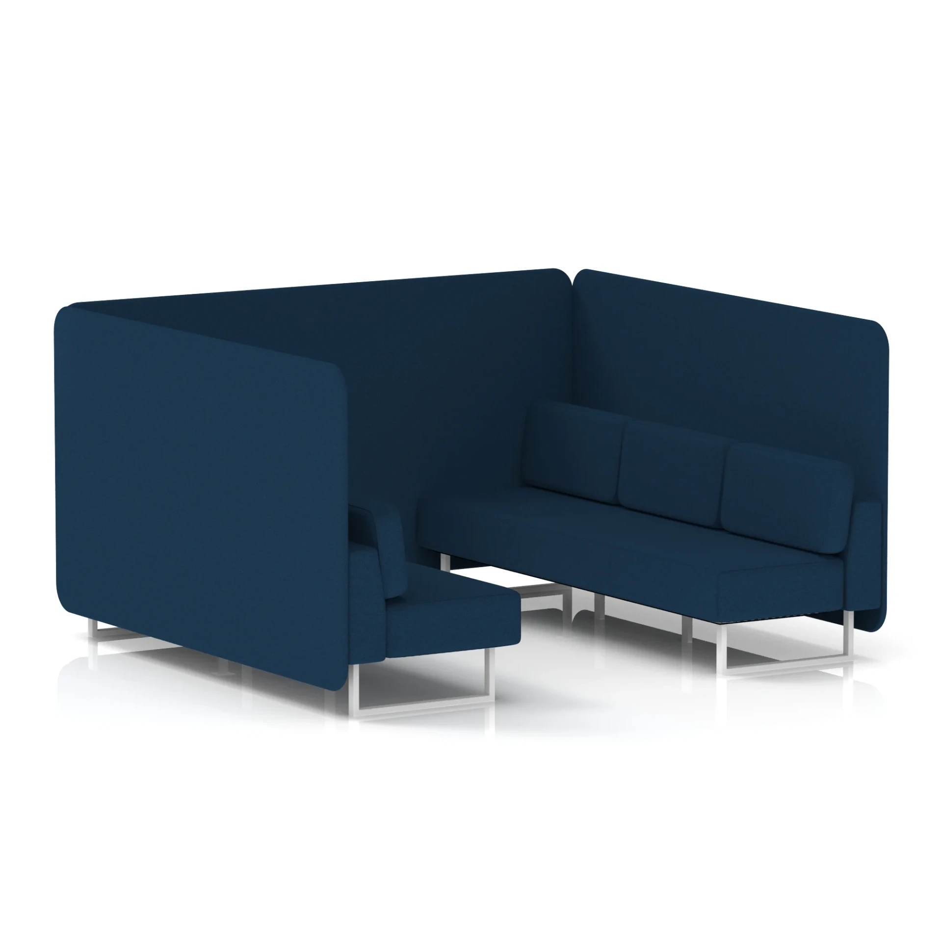Brixworth Acoustic Office Privacy Bench Booth