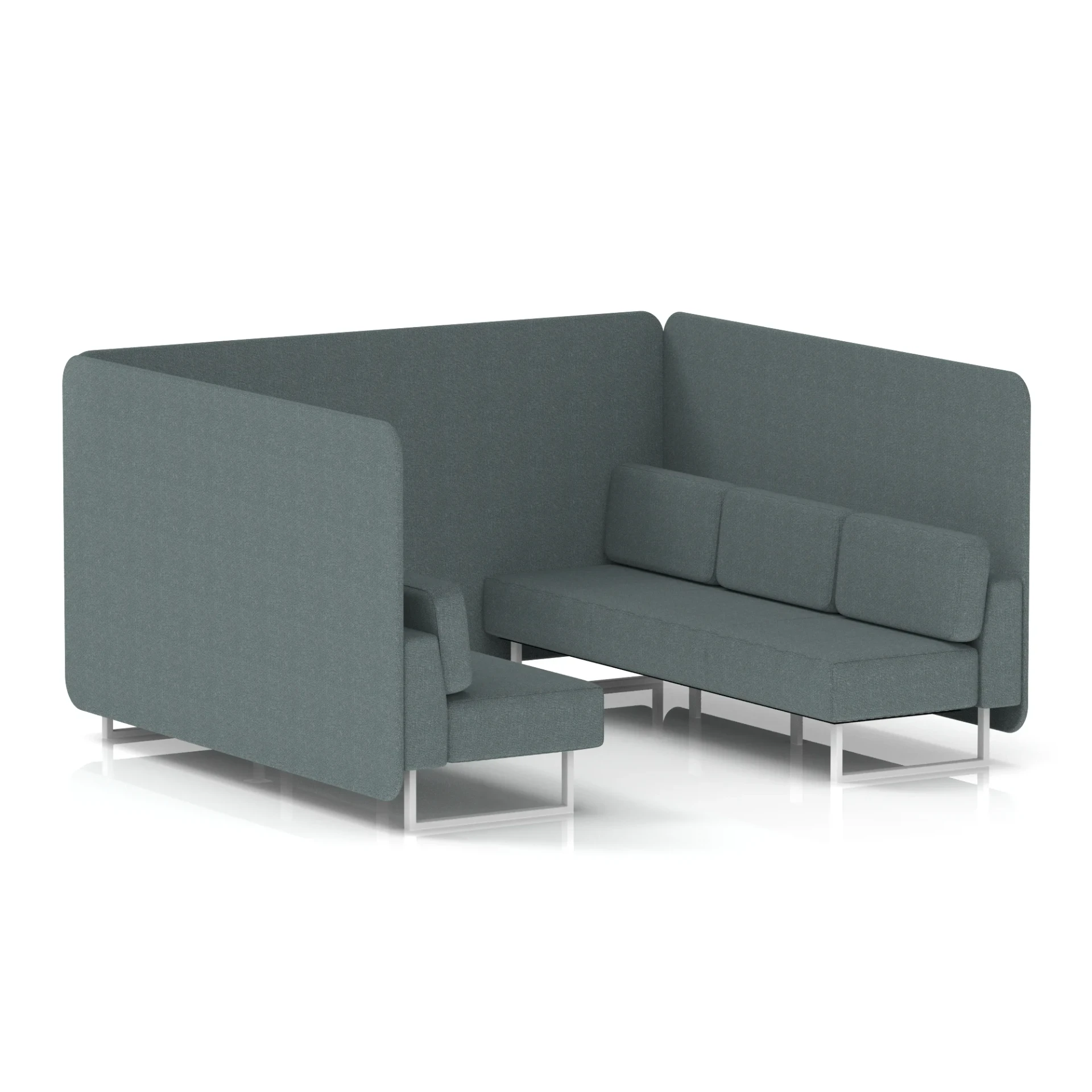 Brixworth Acoustic Office Privacy Bench Booth