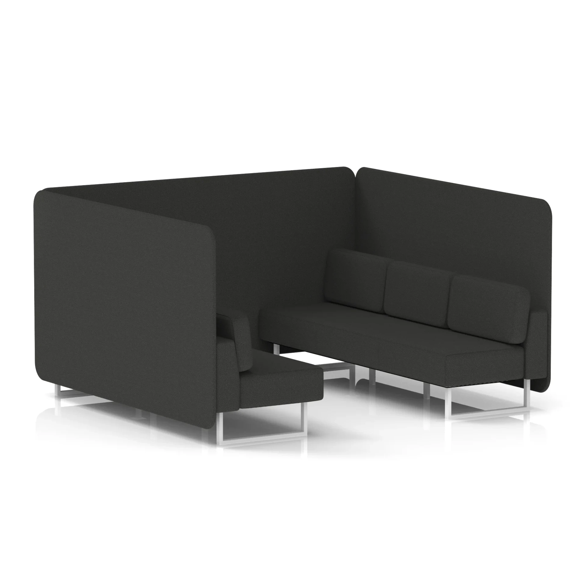Brixworth Acoustic Office Privacy Bench Booth