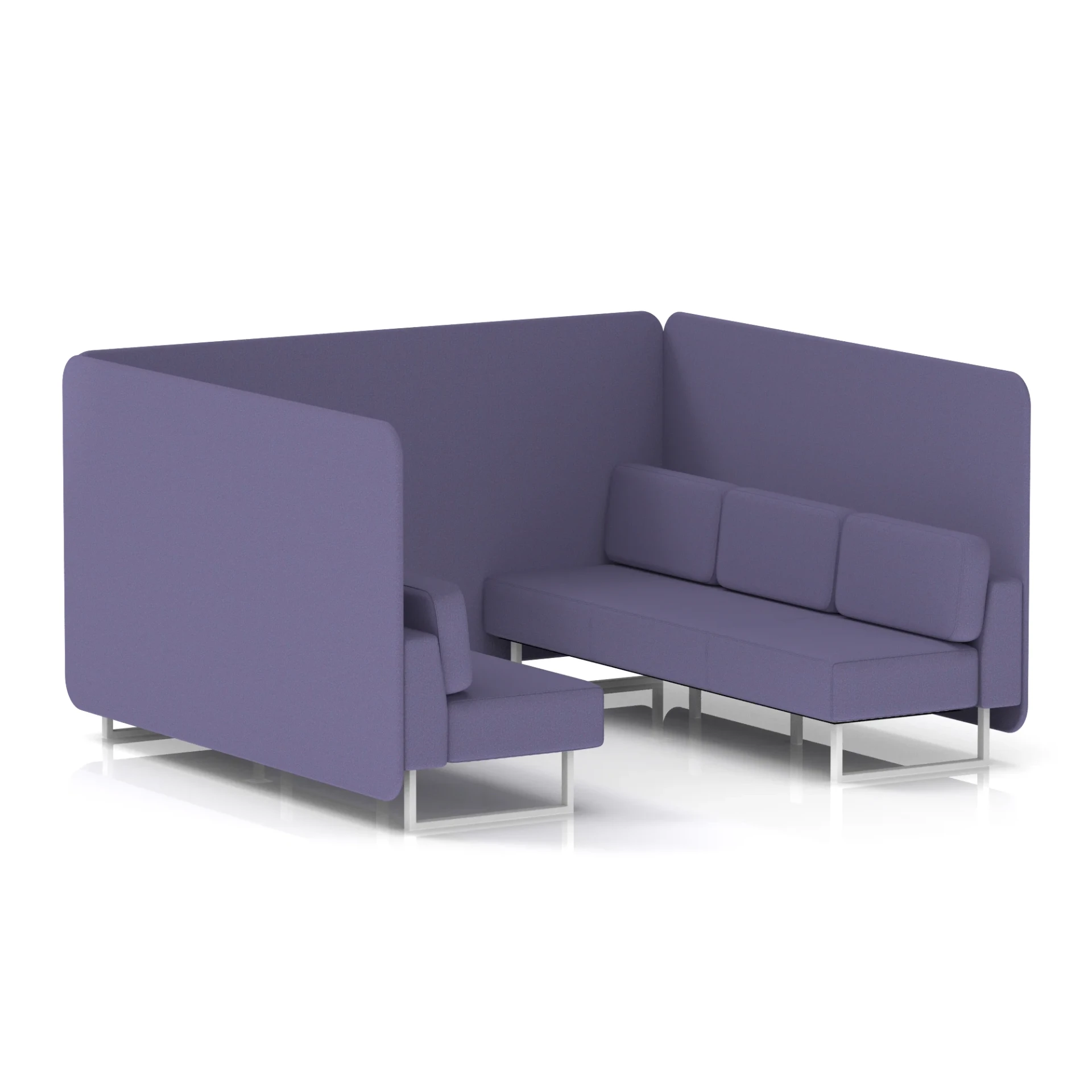 Brixworth Acoustic Office Privacy Bench Booth