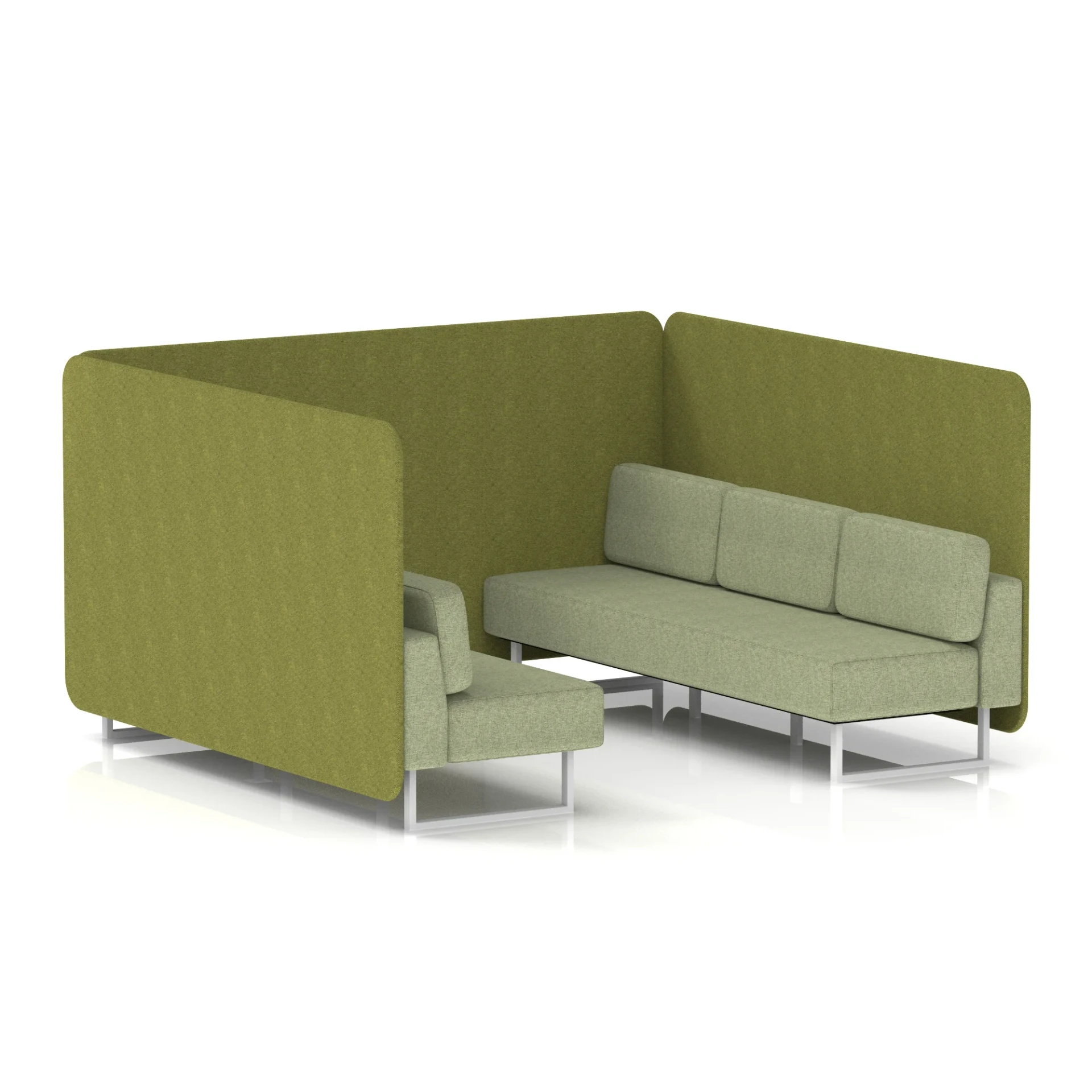 Brixworth Acoustic Office Privacy Bench Booth