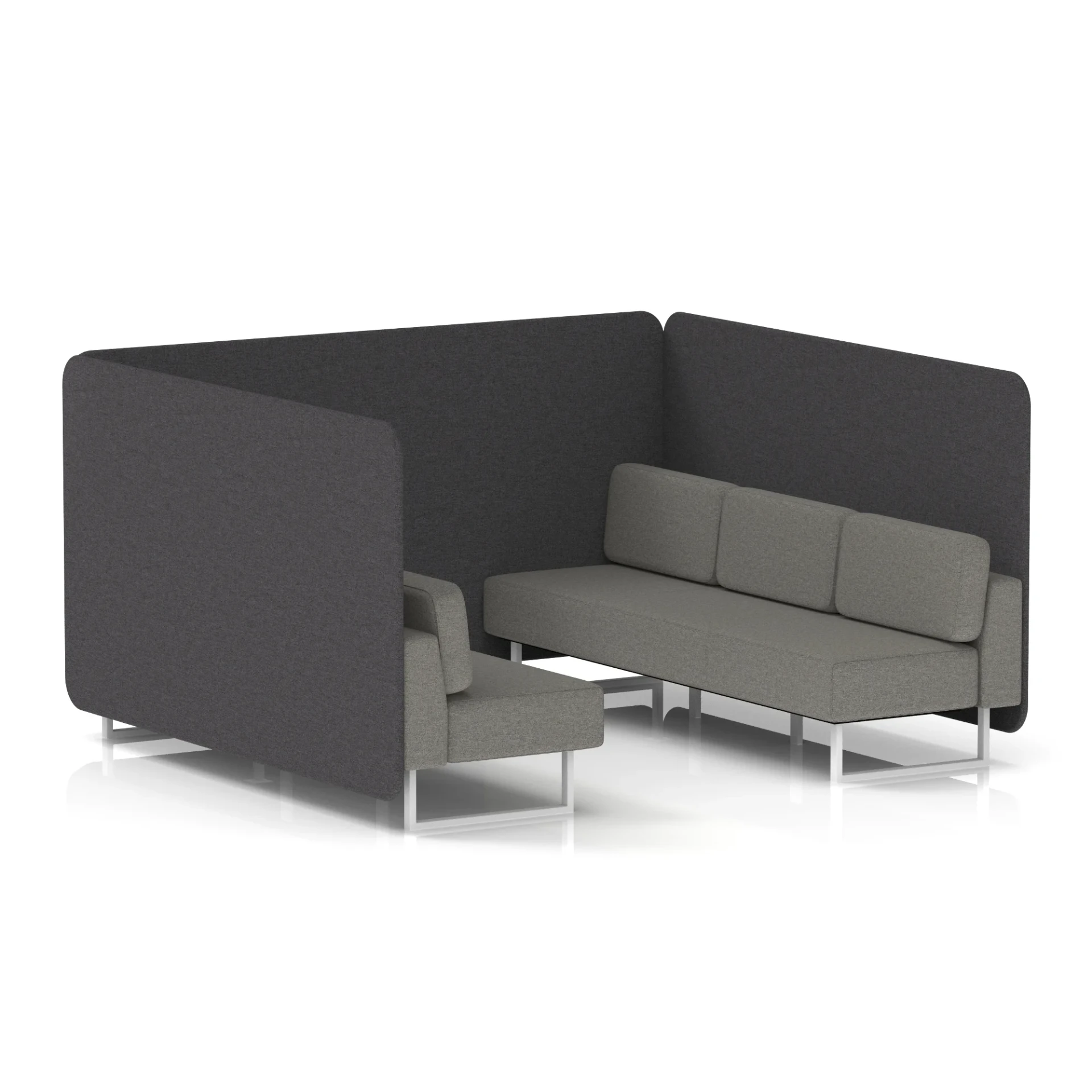 Brixworth Acoustic Office Privacy Bench Booth