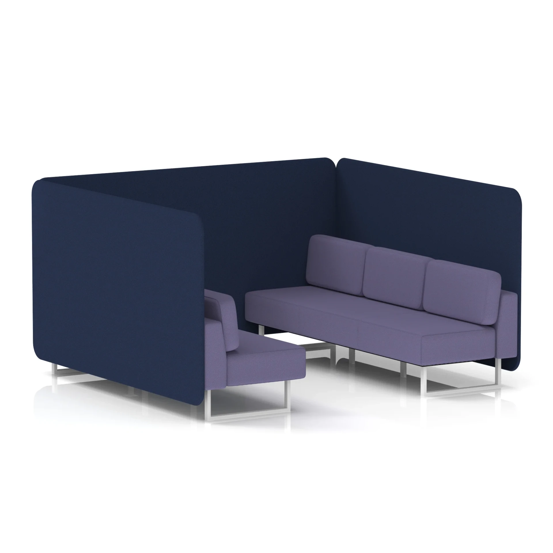 Brixworth Acoustic Office Privacy Bench Booth