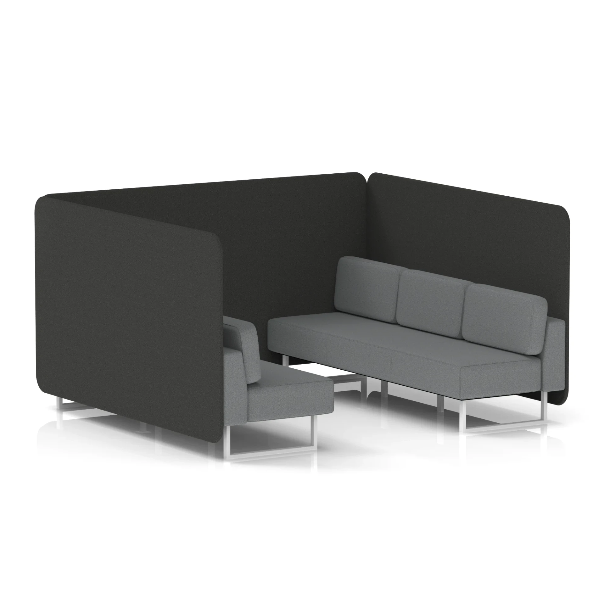 Brixworth Acoustic Office Privacy Bench Booth