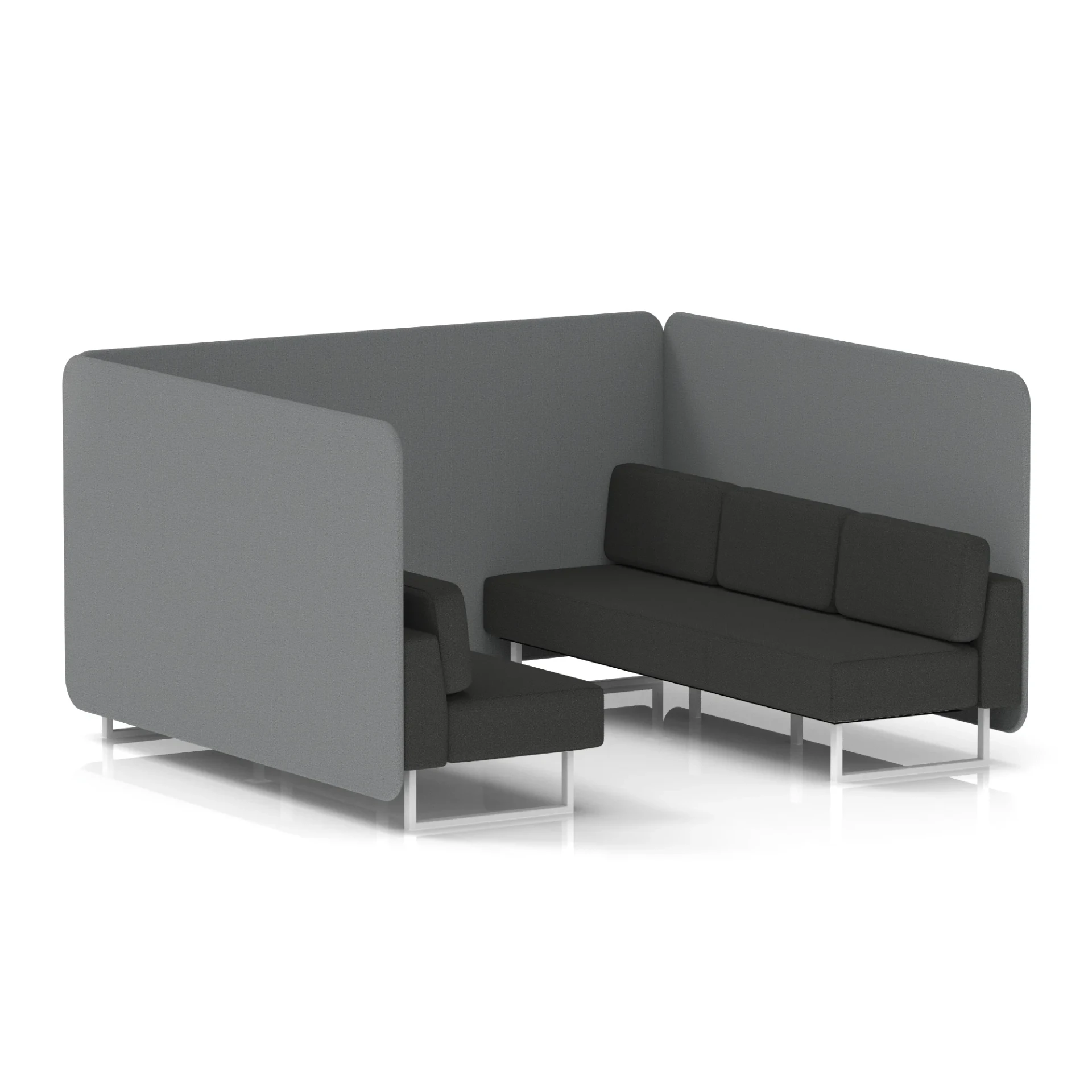 Brixworth Acoustic Office Privacy Bench Booth