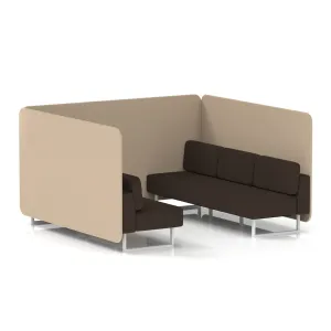 Brixworth Acoustic Office Privacy Bench Booth