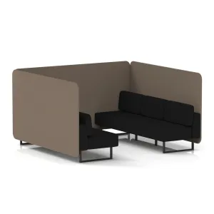 Brixworth Acoustic Office Privacy Bench Booth