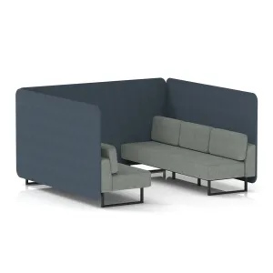 Brixworth Acoustic Office Privacy Bench Booth