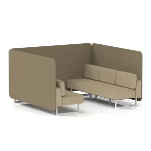 Brixworth Acoustic Office Privacy Bench Booth