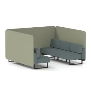 Brixworth Acoustic Office Privacy Bench Booth