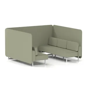 Brixworth Acoustic Office Privacy Bench Booth